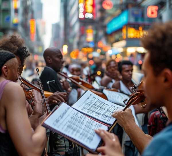 旋律漫步，城市风情歌曲简谱解析之旅,歌曲简谱解析，跟随旋律，感受城市风情,旋律,深情,简谱,第1张