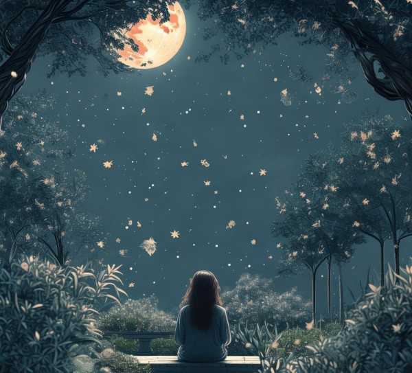月色旋律中，共赏想你夜的情感旋律