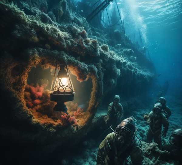 深海沉船中的歌声，When a Ship Sinks to the Bottom of the Sea的传奇故事
