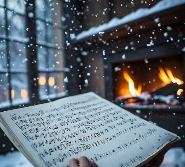 雪花的简谱魅力，冬日旋律中的情感抒发,冬日旋律，雪花飘落，浅析歌曲雪花的简谱魅力与情感表达,旋律,温暖,简谱,第1张